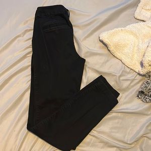 Black Old Navy Low-Rise Skinny Dressy Pants